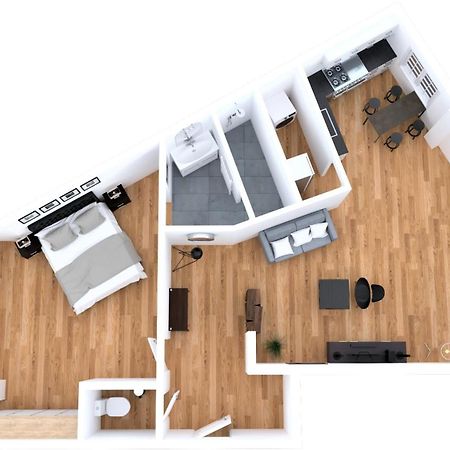 Le Scottmanhouse - Appartement Prive - Centre Ville - Gare - Wi-Fi アラス エクステリア 写真
